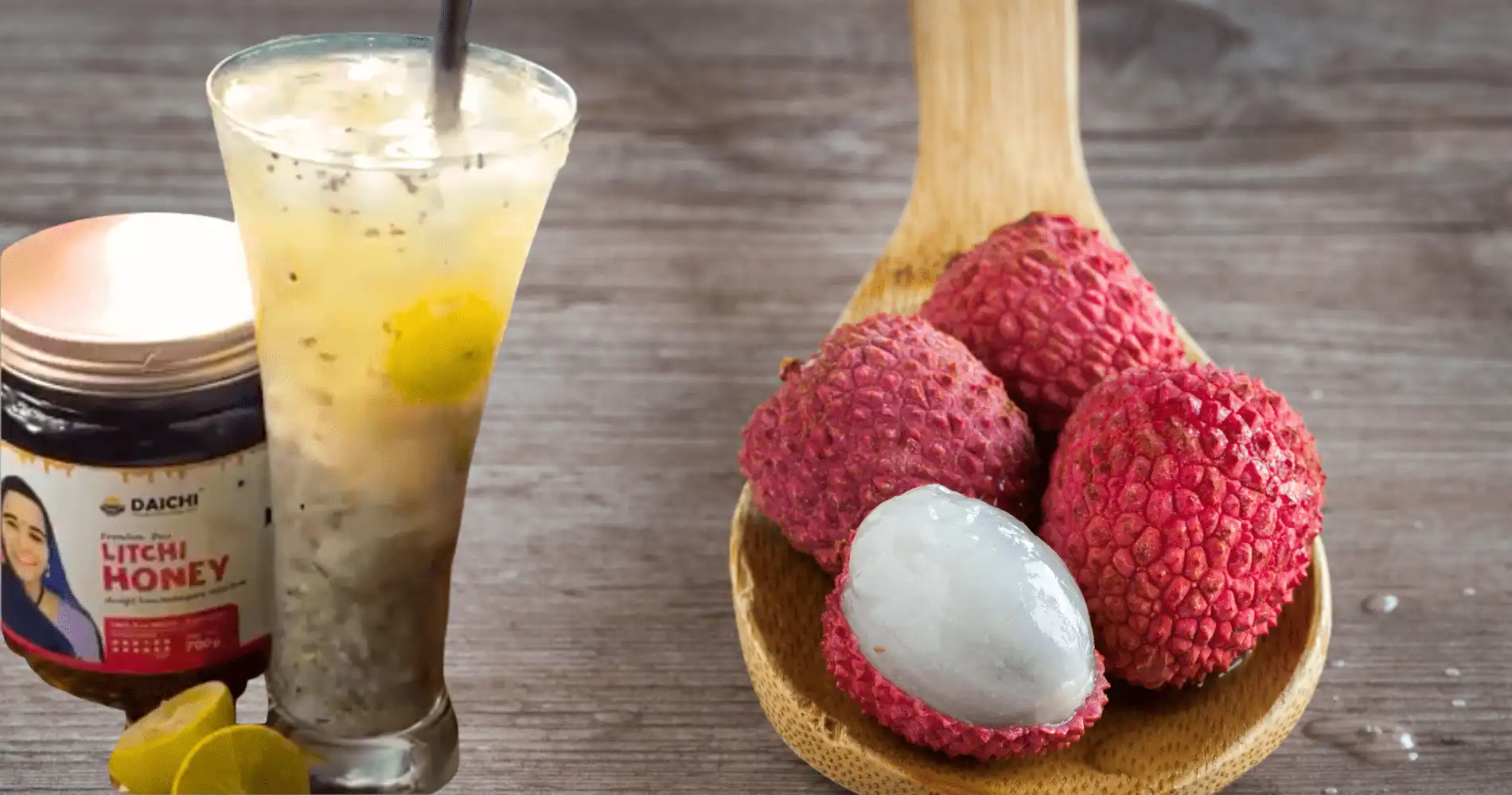 Litchi Basil Cooler Recipe For Refreshing Summer Drink with Natural Ingredients